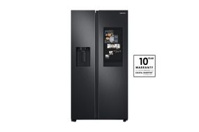 Refrigerador Side by Side 27 pies Black Matt Family Hub