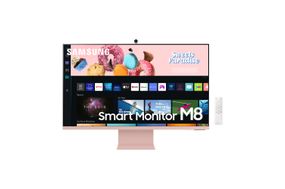 32" Smart Monitor Pink